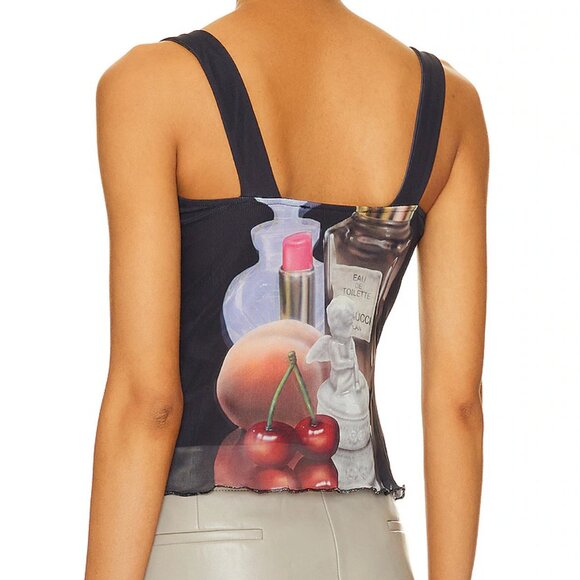 Fiorucci: L'eau De Fiorucci Gloria Top in Multi - Picture 14 of 14